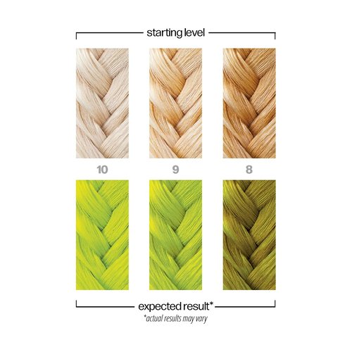 Danger Jones Semi-Permanent Hair Color - Adrenaline Neon Green for Vibrant, Long-Lasting Color