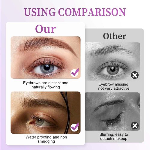 Iron Wand Mascara - 2025 Upgraded Waterproof Metal Wand for Long-Lasting 3D Curling Lashes | Black