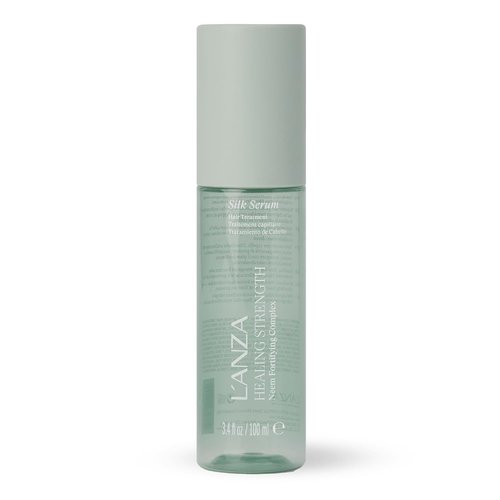 L'ANZA Healing Strength Silk Serum - Strengthening Hair Treatment for Damage Repair & UV Protection | 3.4 Fl Oz