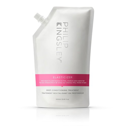 Philip Kingsley Elasticizer - Deep Conditioning Hair Mask Treatment for All Hair Types | Hydrates, Adds Shine | 33.8oz Refill Pouch