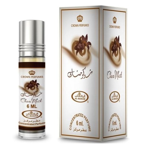 2 Pack of Choco Musk Concentrated Perfume Rollerball for Unisex, 6 ml each