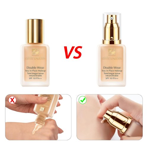 Estee Lauder Foundation Pump - Makeup Pump for Double Wear Foundation | 2 Pack in Gold