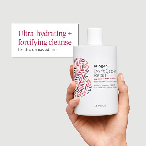 Briogeo Don’t Despair, Repair! Damage-Repair Trio - Moisture Shampoo, Conditioner & Deep Mask | Vegan, Sulfate-Free | 3 x 8 fl oz