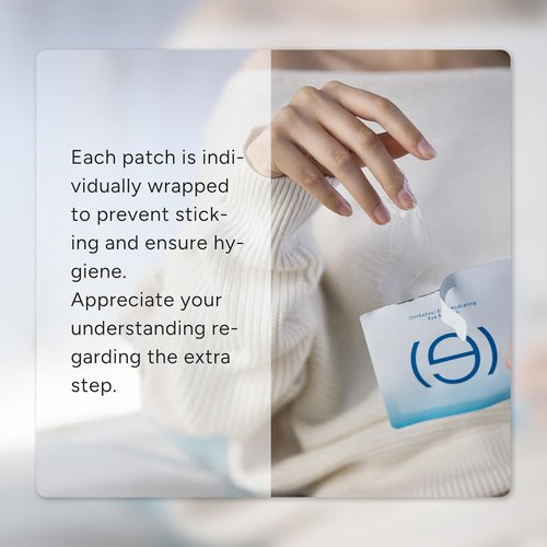 In My Eyes Hydrating Under Eye Patches - Hyaluronic Acid Hydrogel Masks for Dark Circles & Puffiness | 5 Pairs
