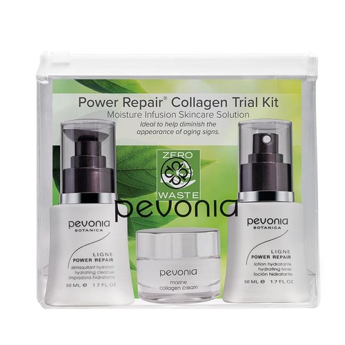 Pevonia Power Repair Kit - 3 Piece Skincare Solution for Youthful, Radiant Skin