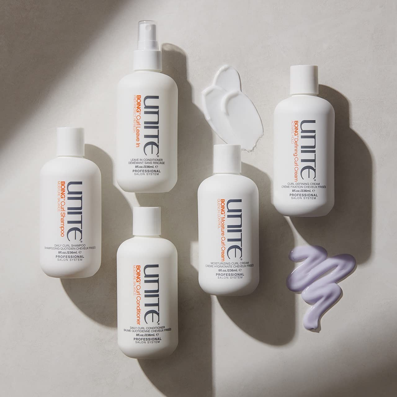 UNITE Hair - BOING Defining Curl Cream - Curl Activating Styling Cream for Frizz Control & Definition - 8 Fl Oz