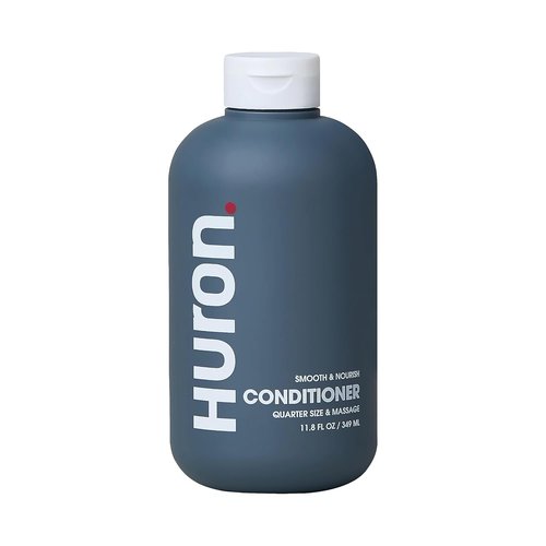 Huron Men’s Conditioner - Lightweight Hydrating Formula - Eliminates Frizz & Restores Shine - 100% Vegan - 11.8 Fl Oz