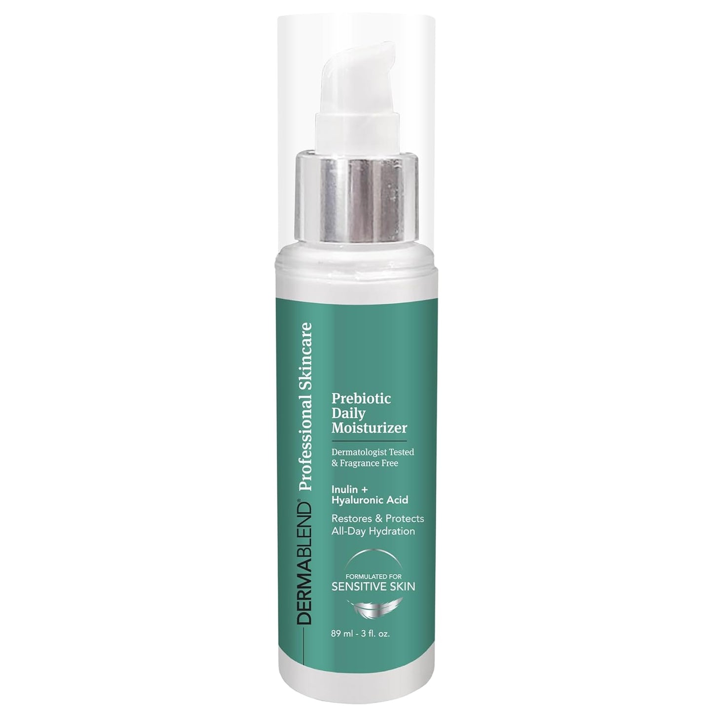 Dermablend Prebiotic Daily Moisturizer - Lightweight Hydration with Probiotics & Hyaluronic Acid | 3 fl oz, Fragrance-Free