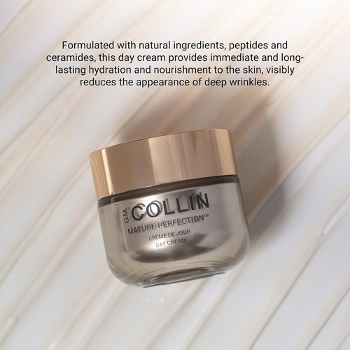 G.M. COLLIN Mature Perfection Day Cream - Hydrating Face Moisturizer with Hyaluronic Acid for Dry Skin