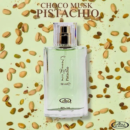 Al-Rehab Choco Musk Perfume - Original, Marshmallow & Pistachio Eau de Parfum Sprays 50ml (1.65 oz) | Gourmand Perfume with Chocolate & Vanilla | Long-Lasting Sweet Fragrances (Bundle)