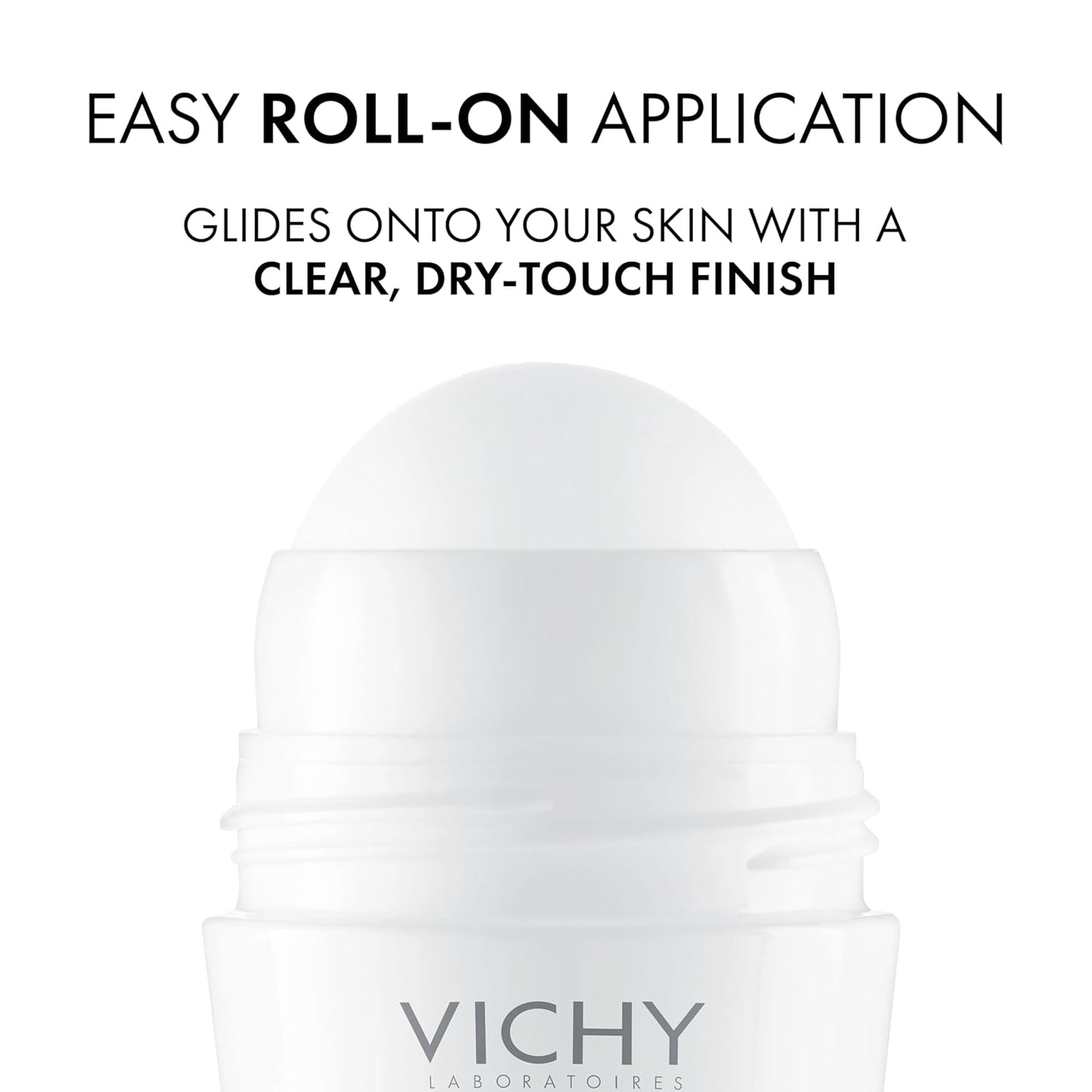 VICHY 24-Hour Dry Touch Deodorant - Long-Lasting Protection for All Skin Types