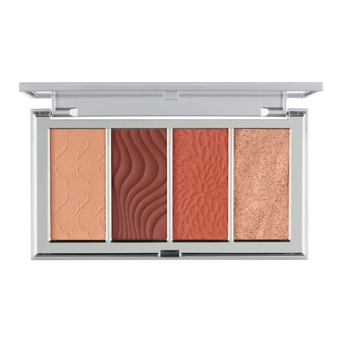 PÜR MINERALS 4-in-1 Skin-Perfecting Face Palette - Flawless Finish & Versatile Shades