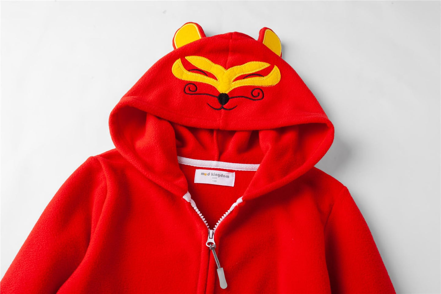 Mud Kingdom Adorable Kids Fleece Animal Costume Hoodies 6T Red Fox