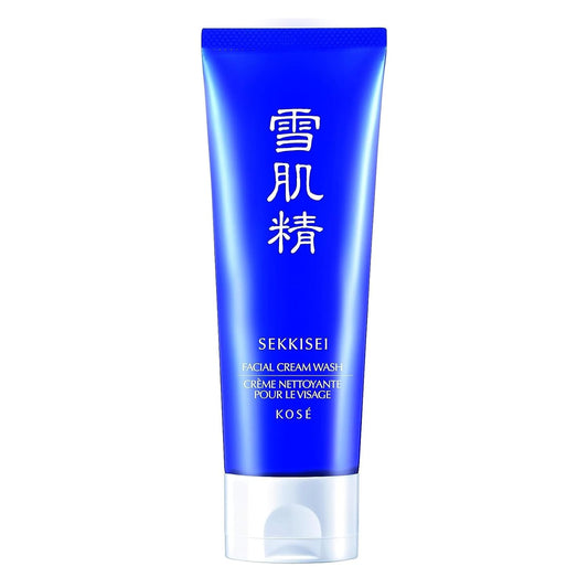 SEKKISEI Foaming Facial Cream Wash - Deep Cleansing Face Cleanser, 4.5 Ounces