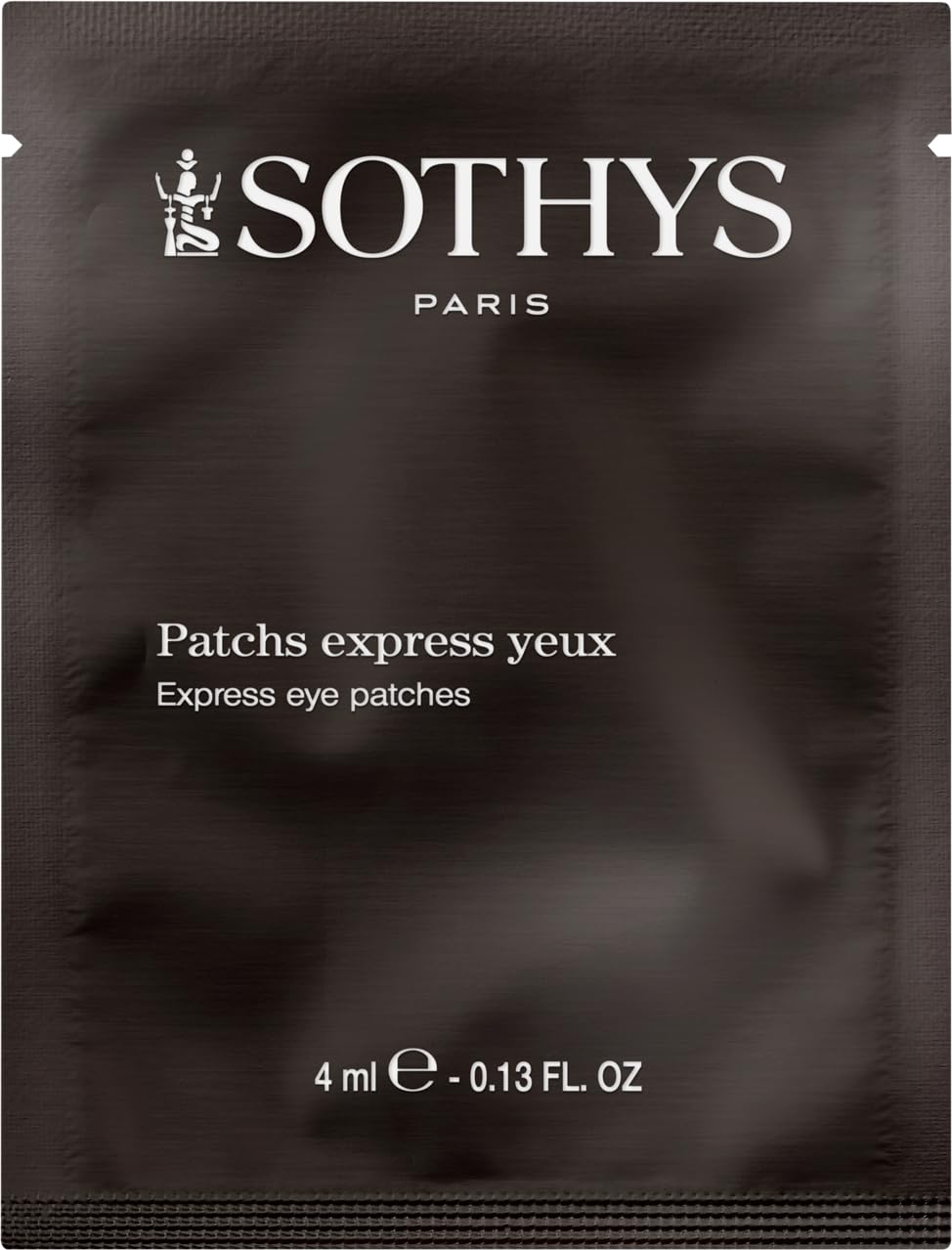 SOTHYS Express Eye Patches - Vitamin C Wrinkle Treatment to Revive Eyes | 0.13 oz x 10 Patches