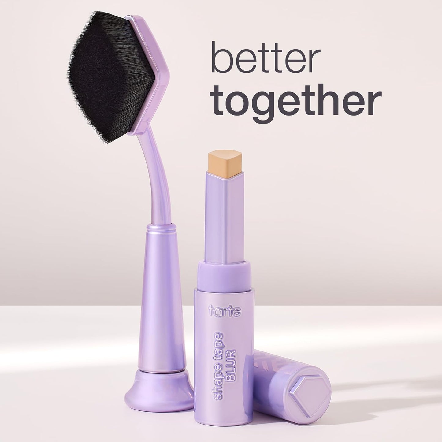 Tarte Shape Tape Blur Concealer Stick Brush - Seamless Application for Dark Circles & Discoloration | Vegan & Cruelty-Free