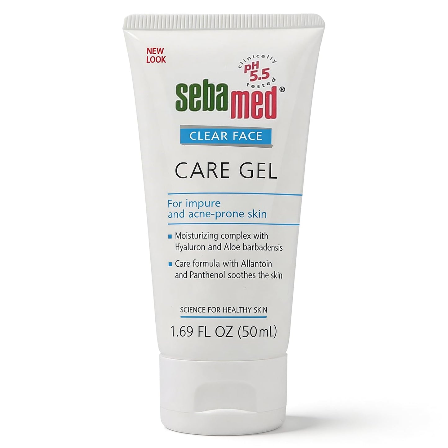 Sebamed Clear Face Care Gel - Aloe Vera & Hyaluronic Acid for Acne-Prone Skin | 50mL - Made in Germany