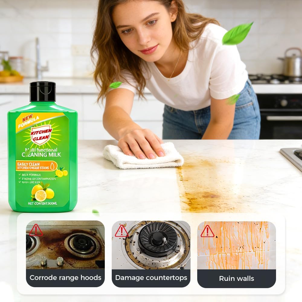 Skiennix Multifunctional Cleaner - Powerful Concentrated Cleaning Milk for Kitchen & Bathroom (1 Piece)