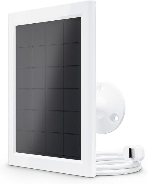 Arlo Essential Solar Panel Charger - Certified Accessory for Outdoor Cameras | White - VMA6600