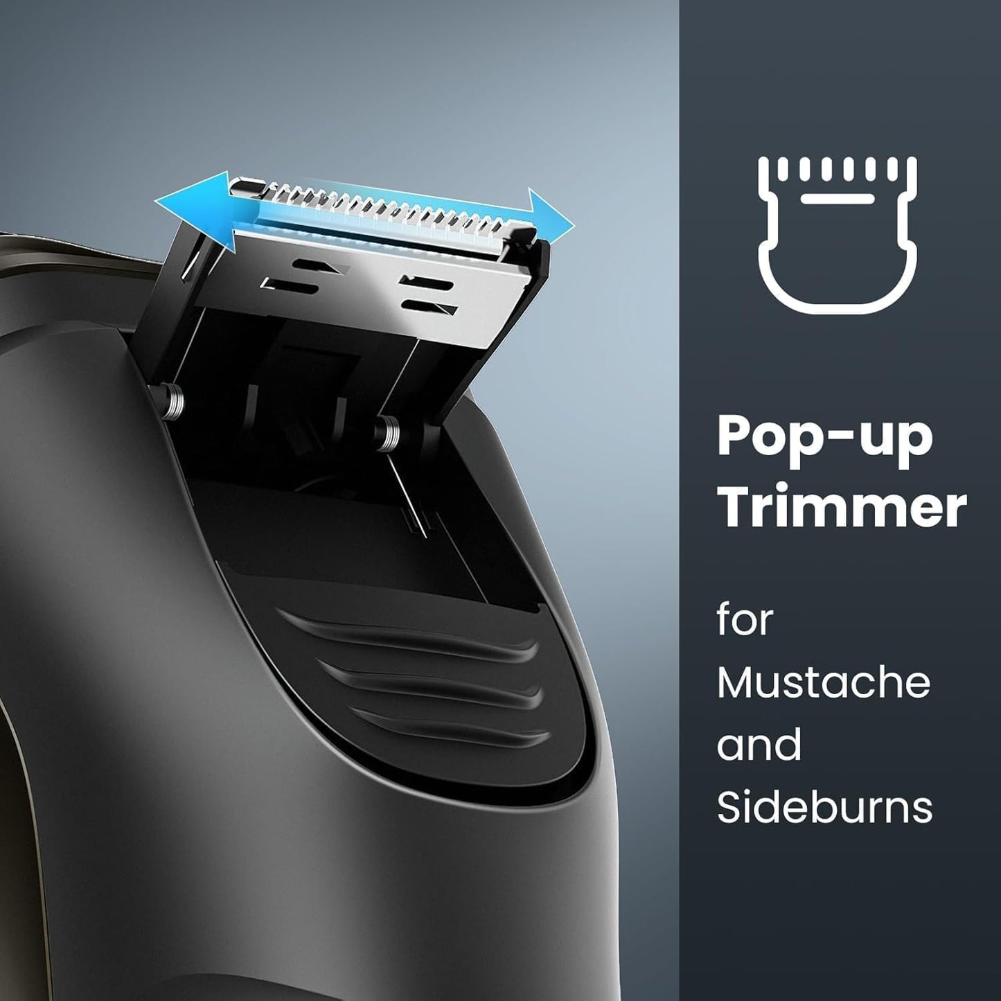 Skiennix Electric Razor for Men - Cordless Wet/Dry Rotary Shaver with Waterproof Design | Fast USB Charging & Sensitive Skin Care - Upgraded B2 Black-Silver