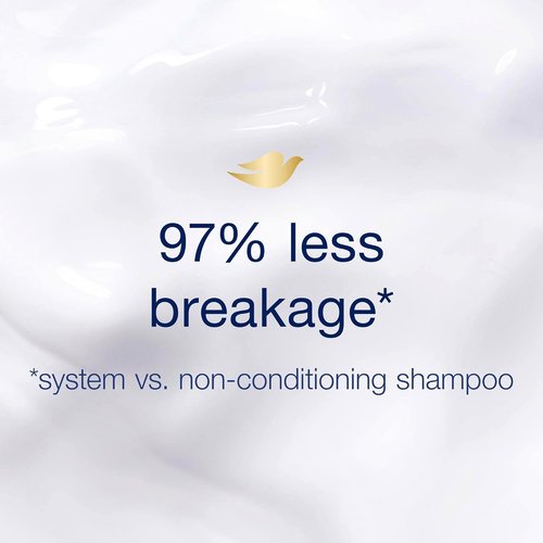 Dove Hair Therapy Shampoo - Breakage Remedy with Nutrient-Lock Serum | 13.5 fl oz for Damaged Hair