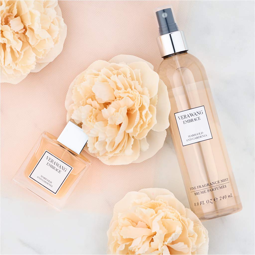 Vera Wang Embrace Body Mist Spray - Green Tea & Pear Blossom Scent | 8 Fl Oz with Marigold & Gardenia