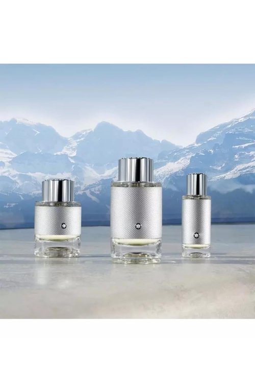 MONTBLANC Explorer Platinum Eau de Parfum - Woody & Ambery Men's Fragrance with Violet Leaf, Clary Sage & Cedarwood