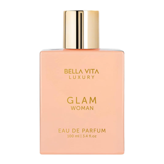 Bellavita Luxury Glam Eau de Parfum - 100 ml | Long-Lasting White Floral Fragrance for Women | Vegan & Cruelty-Free