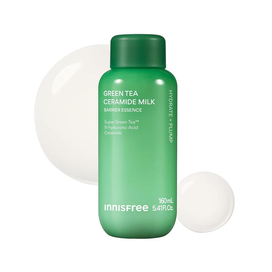 Innisfree Green Tea Ceramide Milk - Hydrating Milky Toner for All Skin Types | Gift Set Available