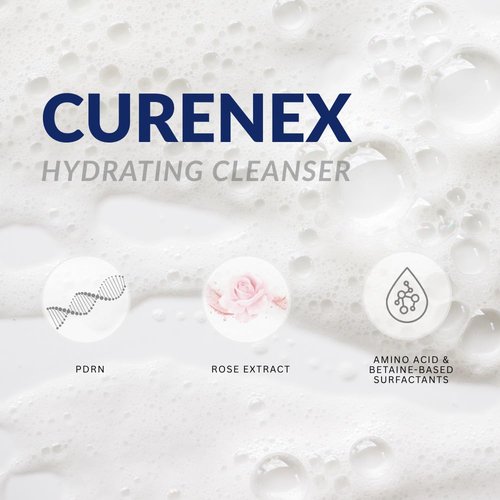 Advanced PDRN Hydrating Cleanser by [Brand Name] - Gentle Foaming Face Wash with Rose Extract for Deep Cleansing & Hydration | 5.07 fl. oz