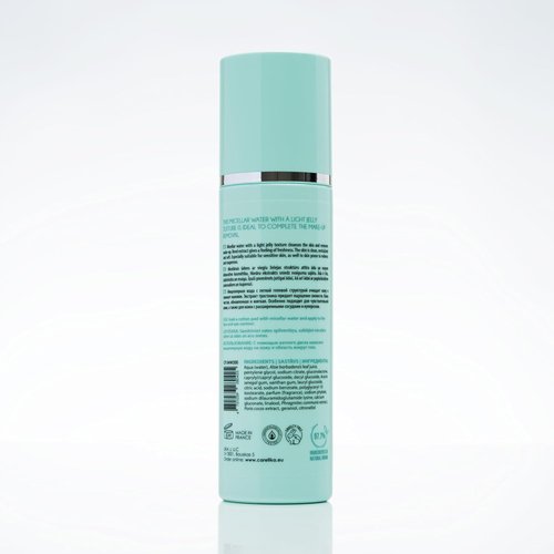 Jelly Micellar Water with Aloe - Gentle Facial Cleanser & Makeup Remover for Sensitive Skin - 200ml