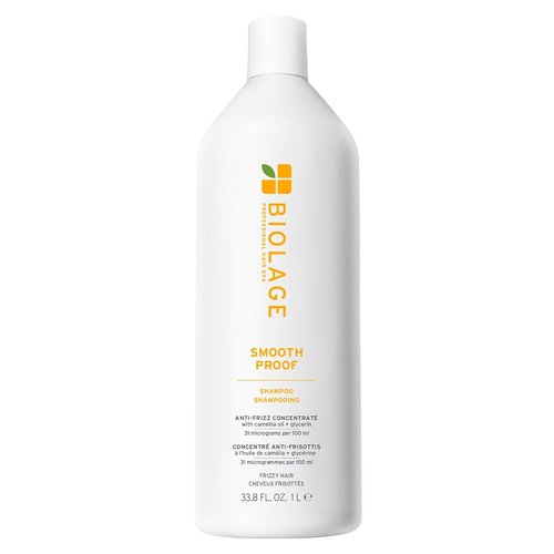 Biolage Smooth Proof Shampoo - Nourishing Formula for Frizzy Hair with Camellia Oil | 33.8 Fl Oz