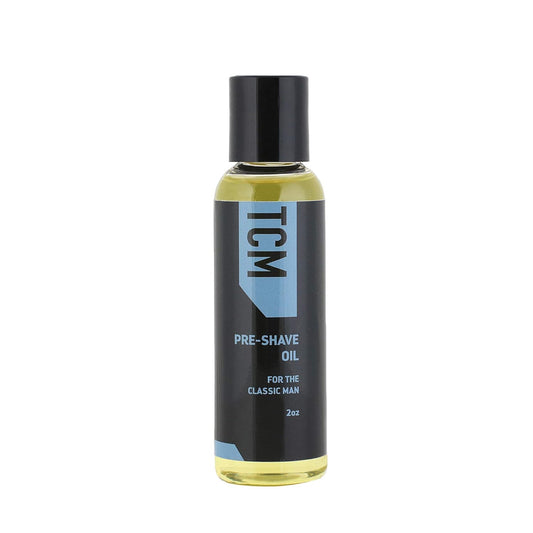 TCM Pre-Shave Oil - Softens Beard & Conditions Skin with Moringa & Olive Oil | Lightweight 2oz, Cruelty-Free