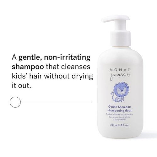 MONAT Junior™ Gentle Shampoo - Tear-Free, Sulfate & Paraben-Free Formula for Kids | 237 ml / 8 fl. Oz