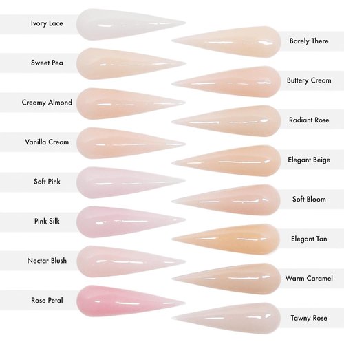 MakarttPro Acrylic Powder - Durable & Long-Lasting Nail Extension Formula - 56g/2oz - Rose Petal, Ideal for Professionals & Home Use