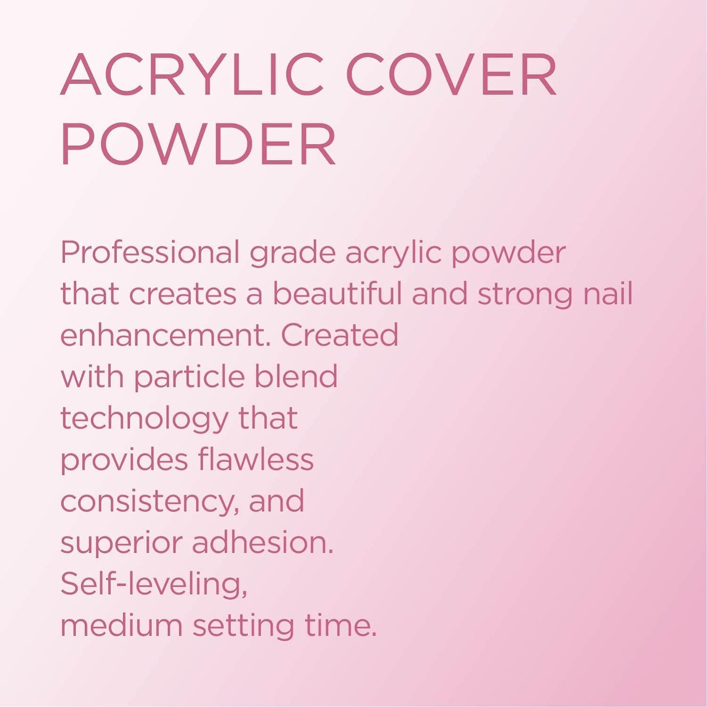 Young Nails Acrylic Cover Powder - Professional Self-Leveling Nail Powder in Taupe | 660g