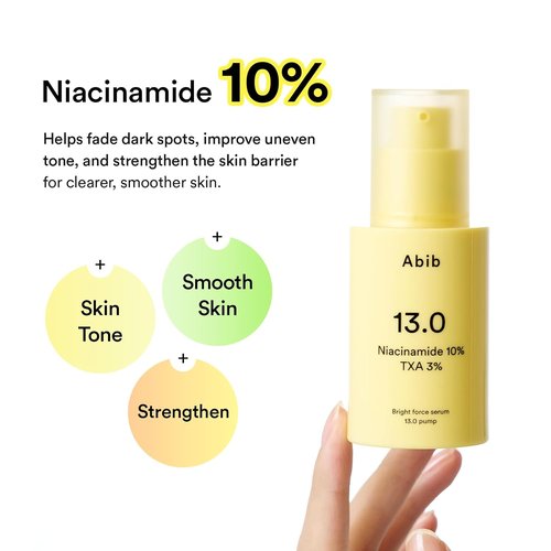 Abib Bright Force Serum - Niacinamide 10% & TXA 3% for Radiant Skin | 1.01 fl. oz.