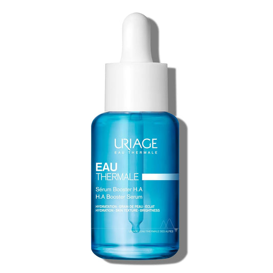Uriage Serum Booster - 1.5% Pure & Natural Hyaluronic Acid for Plumped, Peachy-Soft Skin