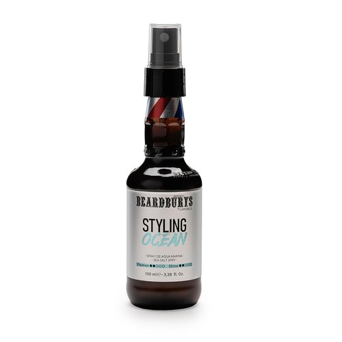 Beardburys Texturizing Sea Salt Spray for Men - Volume & Natural Shine for Beachy Hair, 8.5 Oz