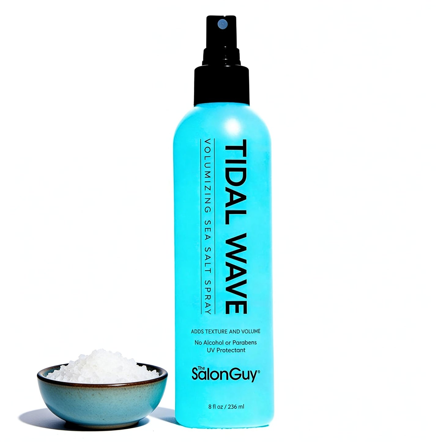 THESALONGUY Tidal Wave Sea Salt Spray for Hair – Volumizing & Texturizing Spray for Beach Waves, Thickness & Lift – Hairstylist Created Daily Wavy Hair Products for Men & Women (8 oz.)