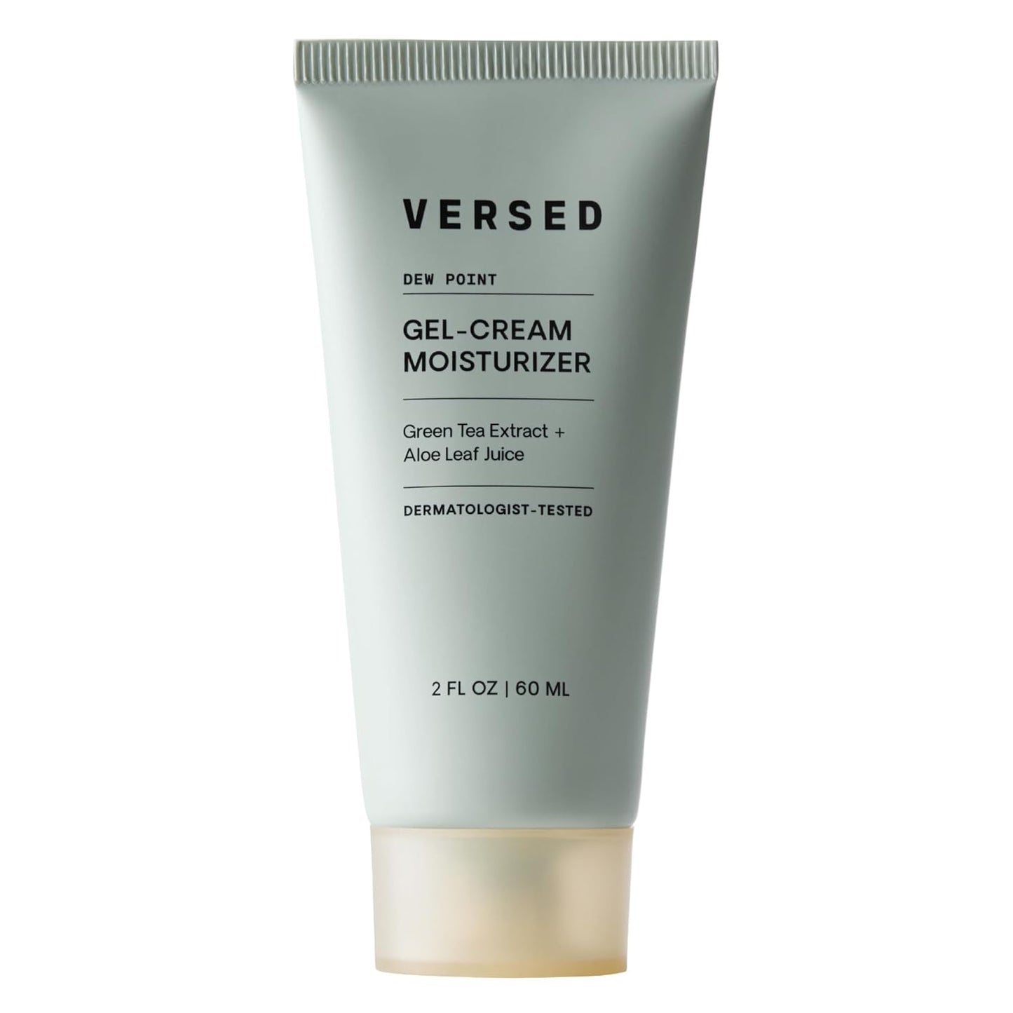 Versed Dew Point Gel Moisturizer - Antioxidant-Rich Gel Cream with Green Tea & Aloe - Fast Absorbing, Vegan (2 fl oz)