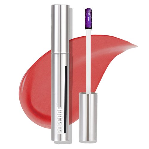 popcode Peel Off Lip Stain - Long Lasting, Transfer Proof and Waterproof Tattoo Lip Tint, Matte Finish Lip Stain Peel Off, Infused with Vitamin E & Algin & Hydroxyacetophenone, #001 Rose Wood