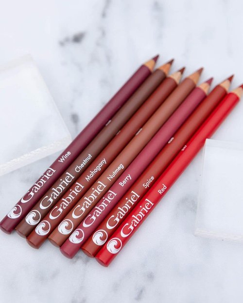 Gabriel Cosmetics Vegan Lipliner - Mahogany Shade | .04 Oz for Perfectly Defined Lips