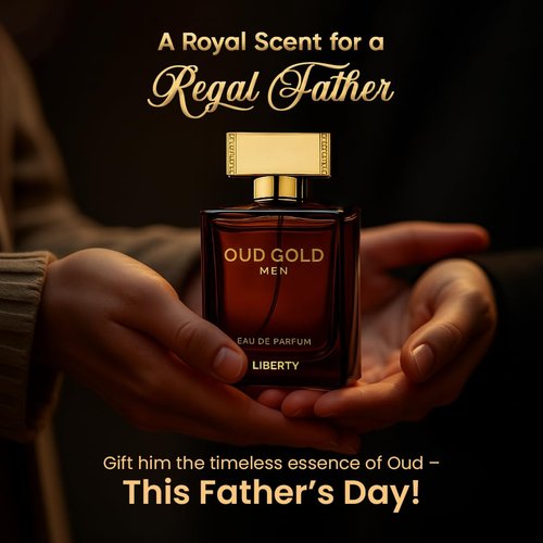Liberty Oud Arabic Perfume for Men - Long-Lasting Luxury with Bold Oud & Fresh Citrus | 50ml EDP