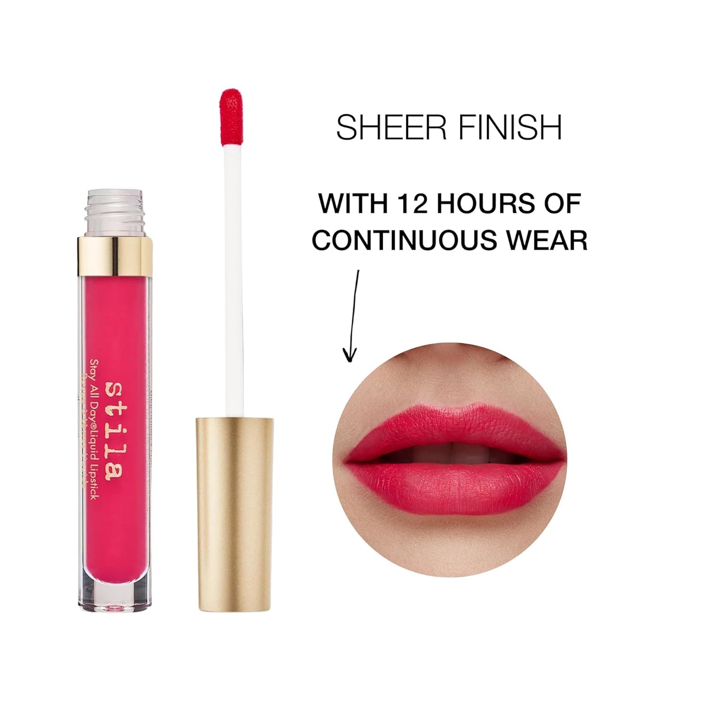 Stila Stay All Day Liquid Lipstick - Sheer & Shimmer Finish for All-Day Wear