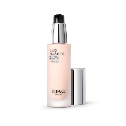 KIKO Milano Instamoisture Glow Foundation - Hydrating Liquid Foundation for Radiant Skin Finish