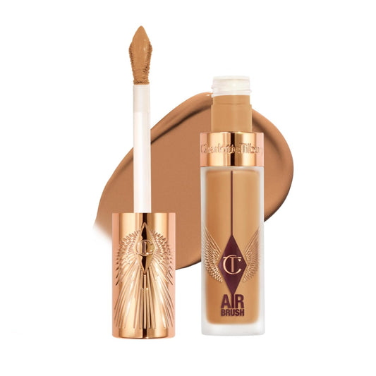 Charlotte Tilbury AIRbrush Flawless Blur Concealer - Longwear, Hydrating & Crease-Proof Formula for Dark Circles & Blemishes