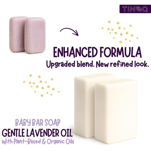Regine Switzerland Baby Soap Bar - Natural Lavender Soap for Sensitive Skin | Vegan & Organic | 7 Bars