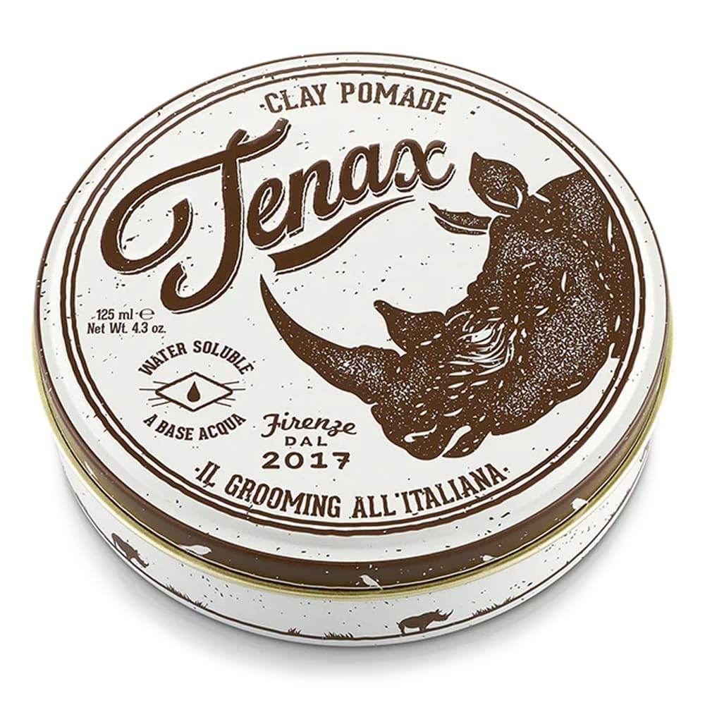 Tenax Clay Pomade for Men - Adds Volume & Texture for Damp or Dry Hair | 3.5 oz
