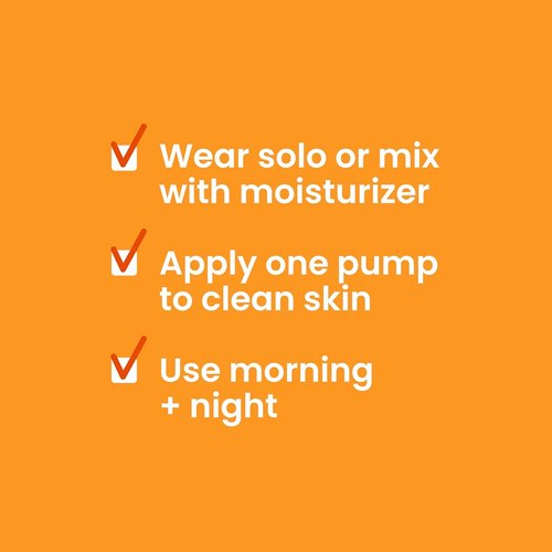 Burt's Bees Vitamin C Turmeric Facial Serum - Brightens Skin & Reduces Dark Spots | Lightweight Hydrating Formula (1 oz)
